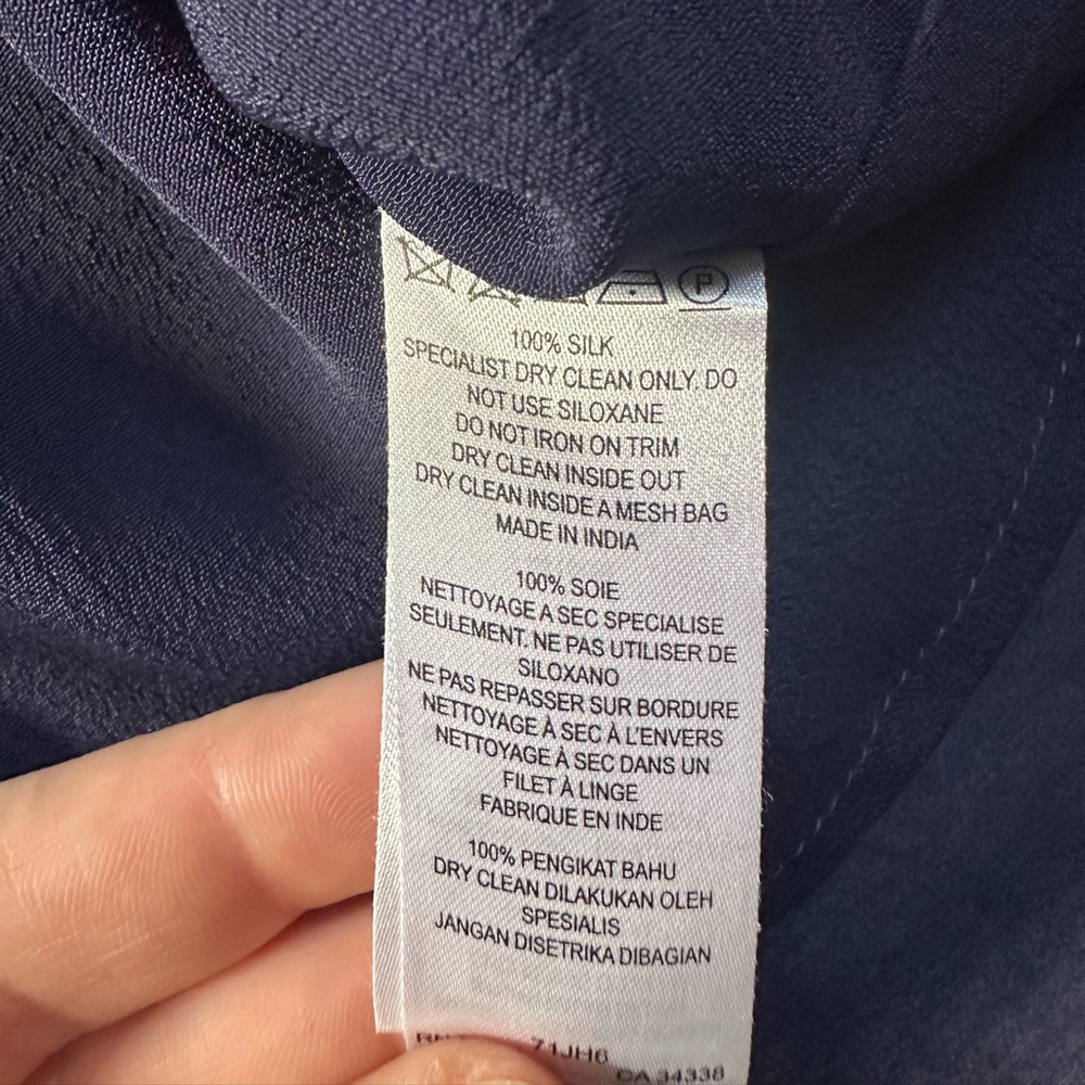 NWT French Connection Silk mini dress -Size 10 - Picture 9 of 11